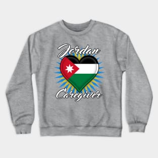 Jordan Caregiver (white font) Crewneck Sweatshirt